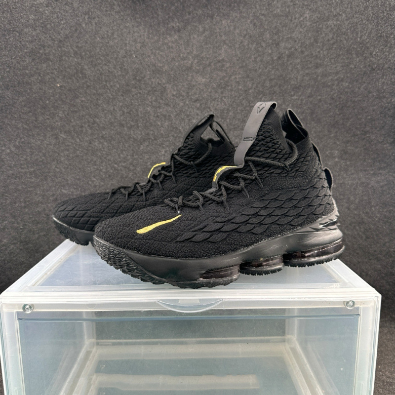 Zapatos de comercio exterior LeBron 15 zapatos de baloncesto para hombres James 15 zapatos deportivos de tejido para hombres image 9