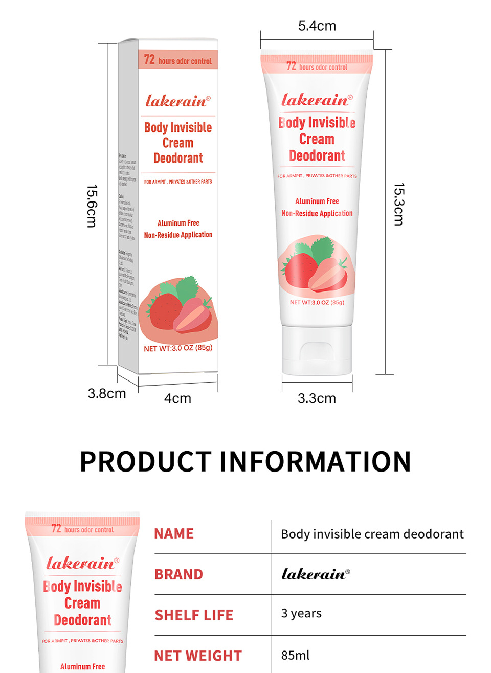 lakerain Cream Women's Body Balm undefined