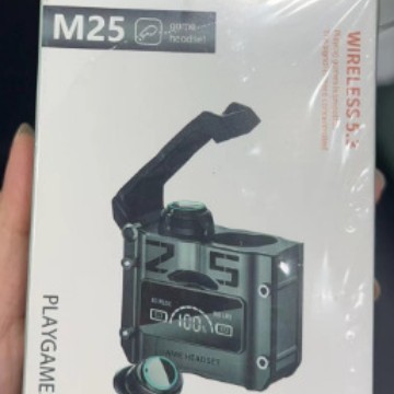新しい M25 Bluetooth ヘッドセット真のワイヤレスゲーム e スポーツイベントメカニカルスタイルヘッドセット超長バッテリー寿命ユニバーサルタイプ|undefined