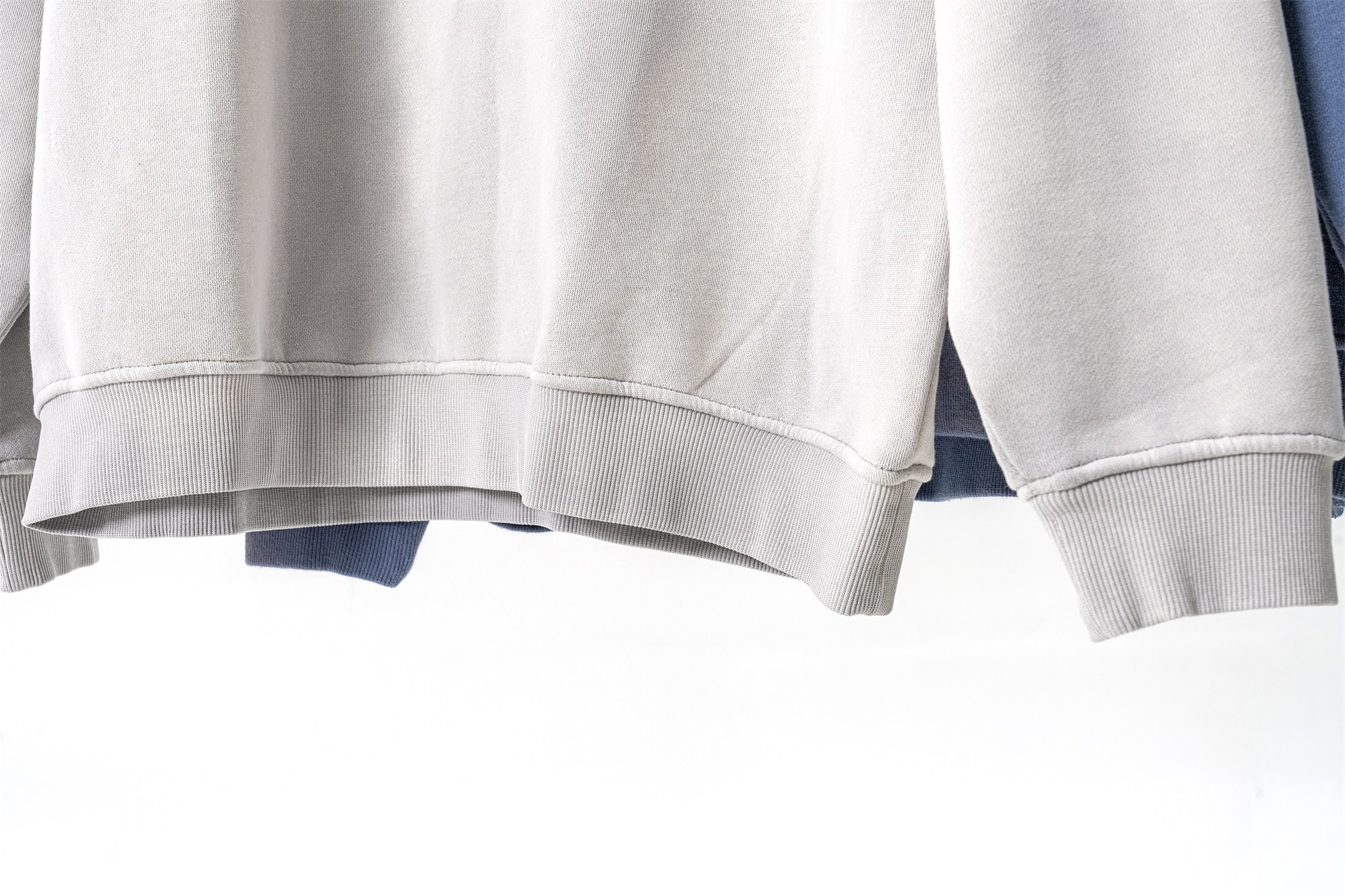 Men's Sweatshirt Half Zip Raglan Sleeve Oversize Sweater Jacket_voghion.com