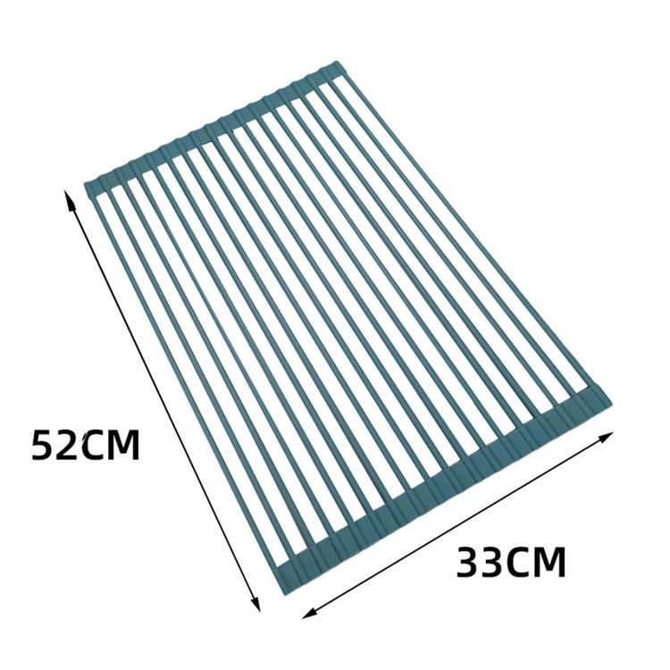 52*33cm 18개의 둥근 튜브-하늘색