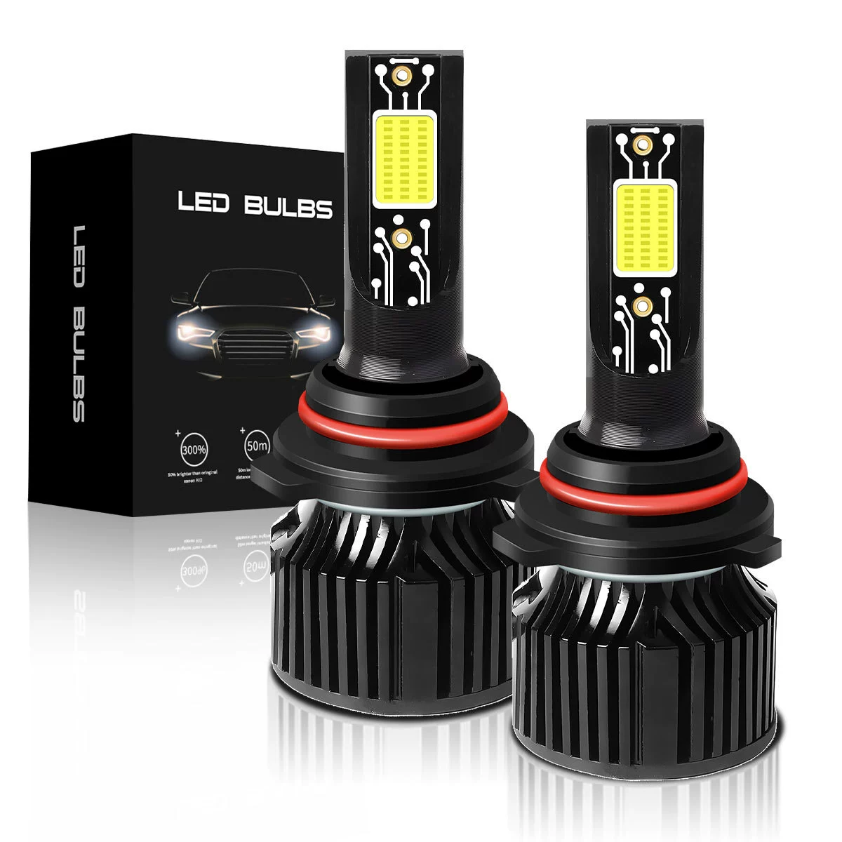 Z9C двухсторонние COB фары LED фары 9005/H11/H13 модифицированные фары H1 9004 фары