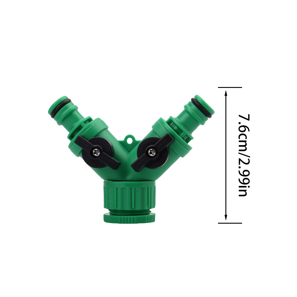 Accesorios de conector de grifo de jardín invernadero equipo de riego universal conector rápido de tubería de agua riego por goteo y accesorios