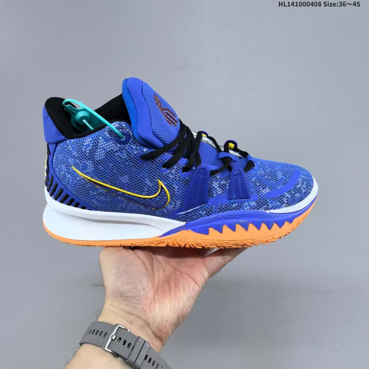 Zapatillas de Baloncesto de Caña Media Kyrie 7, Cuero y Caucho, Transpirables, para Deporte image 22
