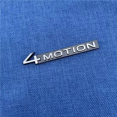 rear side decoration sticker, Car logo - standard-four-wheel-drive-badge-silver-black