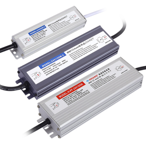 Waterproof LED light box power supply 24V 12V linear light cabinet transformer 110V 220V to DC switch power supply