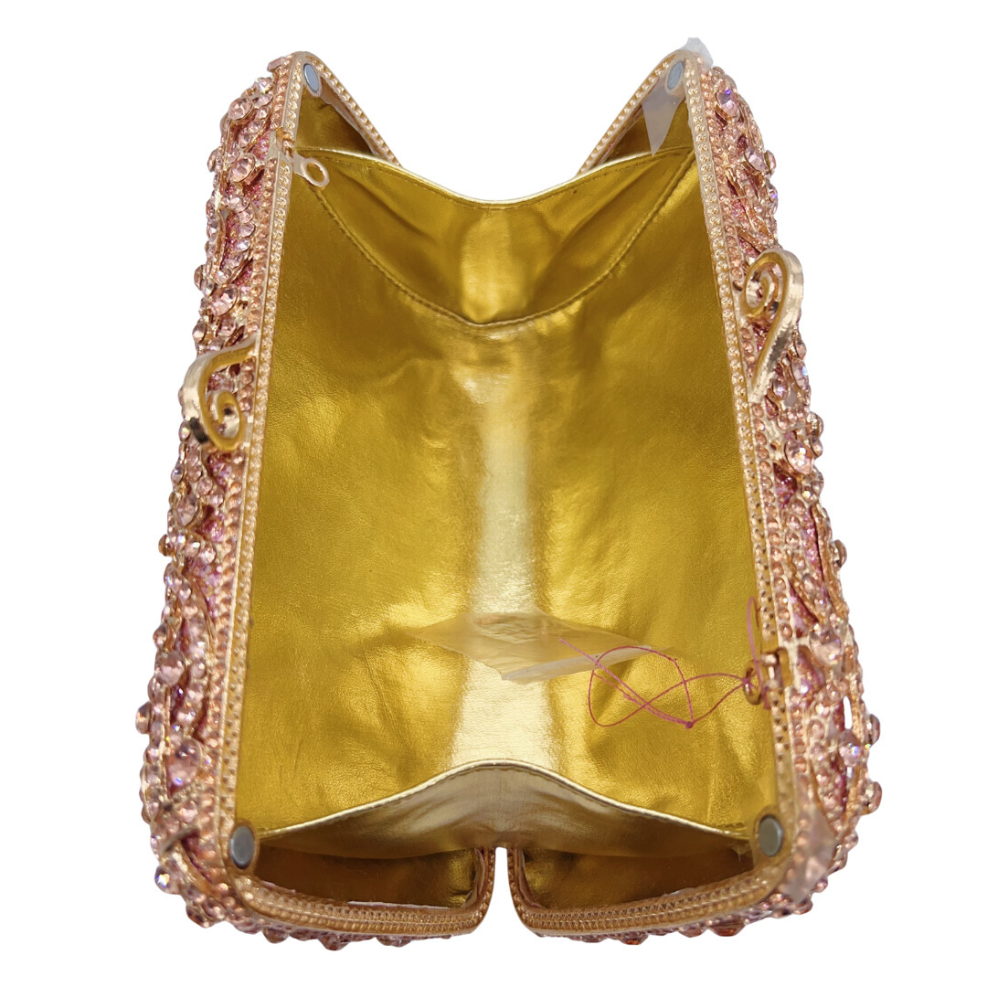 Rhinestone Clutch bag nueva bolsa de diamantes banquete cross-border diamantes bolsas de mano de mujer