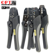 OPT压线钳原装台湾进口裸端子压接钳LY-03C B 06WF绝缘欧式端子钳