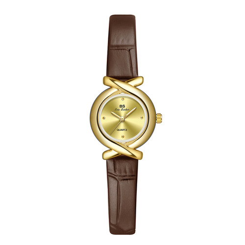 BS retro hot-selling factory direct sales foreign trade Japanese and Korean retro gifts light luxury genuine leather temperament women's watch FA1786 belt
