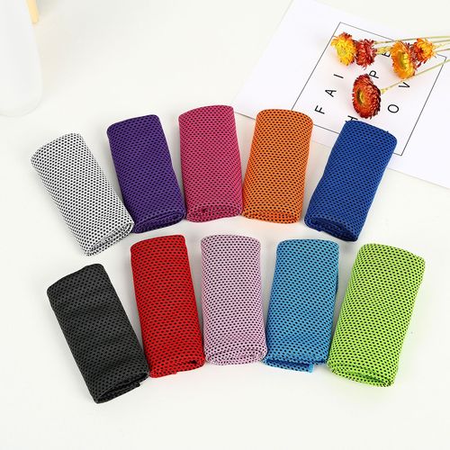 Double-layer summer ice towel, yoga mountain climbing, cold-sense ice towel, cooling towel, cold-sense ice towel, printed LOGO manufacturer wholesale