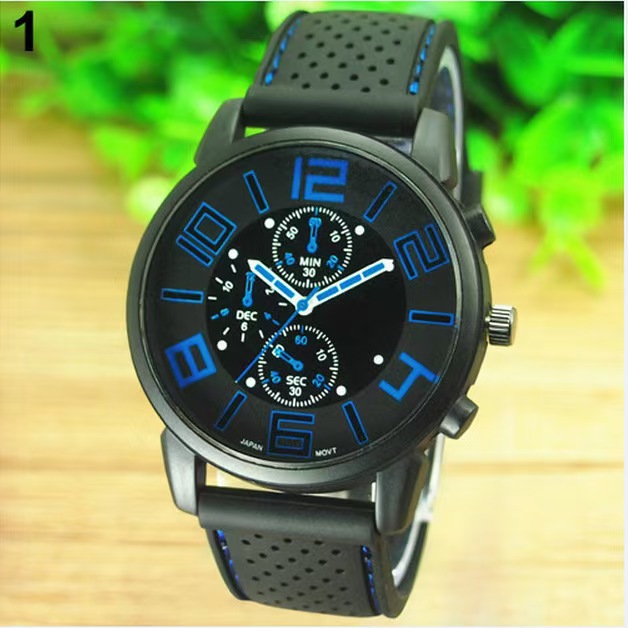 New Gt Watch Men's Watch Racing Sports Car Silicone Watch Fashion Watch Men's Outdoor Sports Quartz Watch Wholesale