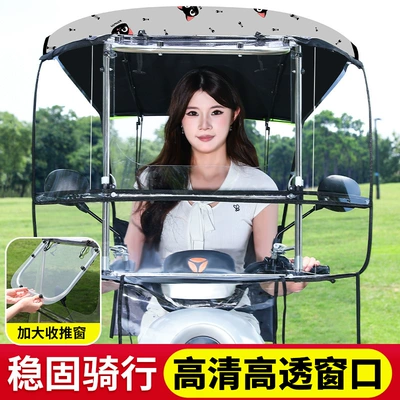sunshade, foldable push-window canopy – Elektromobil üçün ön şüşə çətiri (günlük)