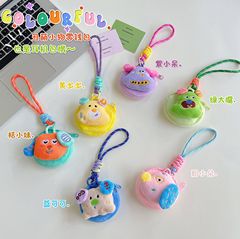 クリエイティブドーパミン子犬小銭入れ女子学生かわいいぬいぐるみペンダントキー収納袋ヘッドフォンバッグ卸売