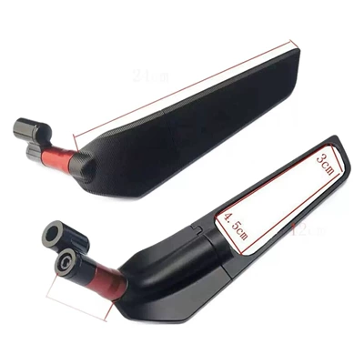 side mirror, Motorcycle rearview mirror