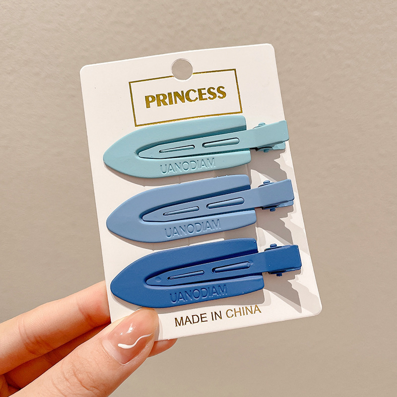 Horquilla de estrella amarilla dulce y linda, clip de flequillo en la frente femenina, cabello roto en el costado, clip de pico de pato, tocado