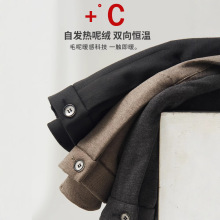 韩版轻奢秋冬款毛呢小西裤男中腰小直筒裤长裤磨毛加厚休闲裤子潮