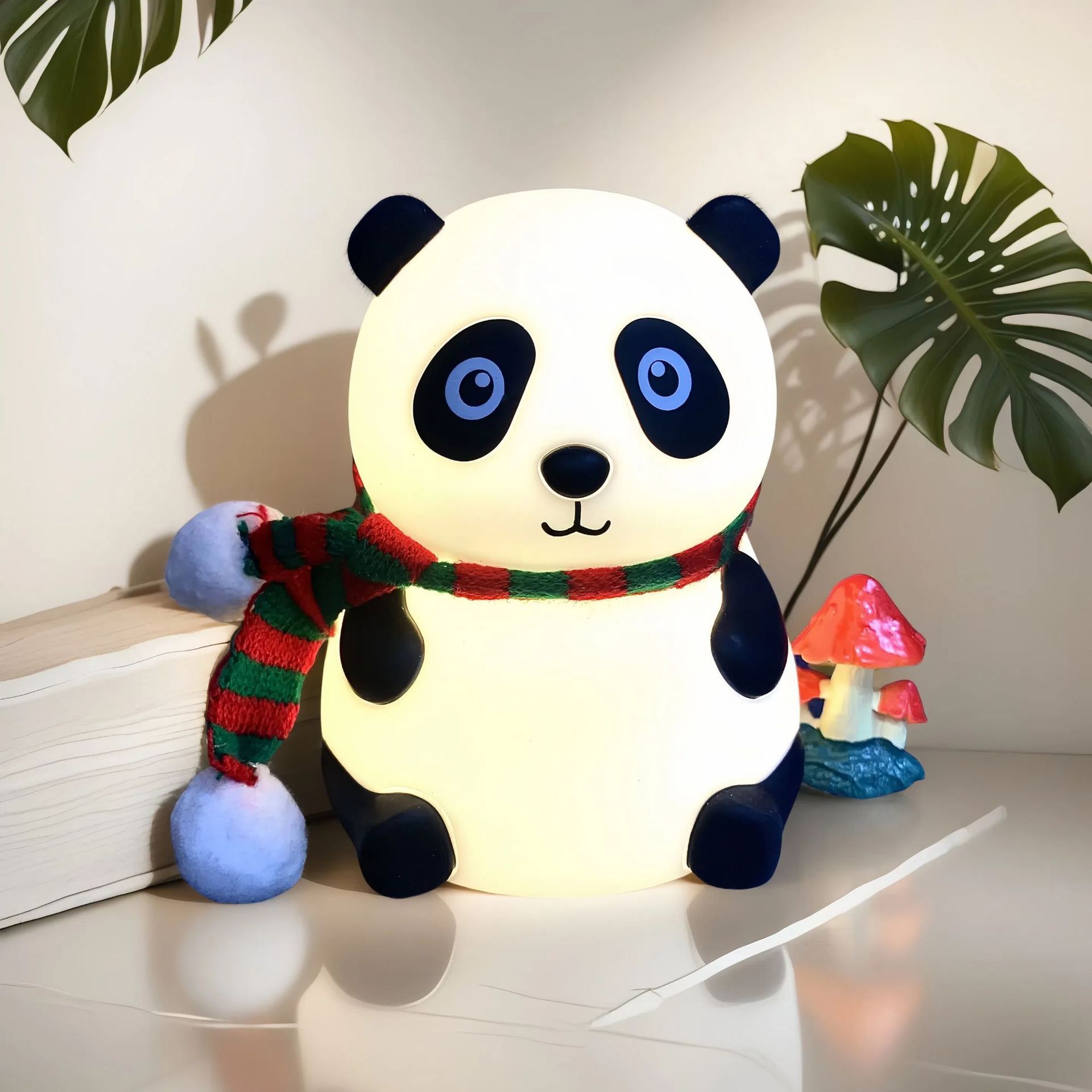 Conejo transfronterizo de silicona lámpara de noche lámpara de dormitorio cabezal de cama para dormir atmósfera de regalo de cumpleaños para niños lámpara de escritorio para dormir