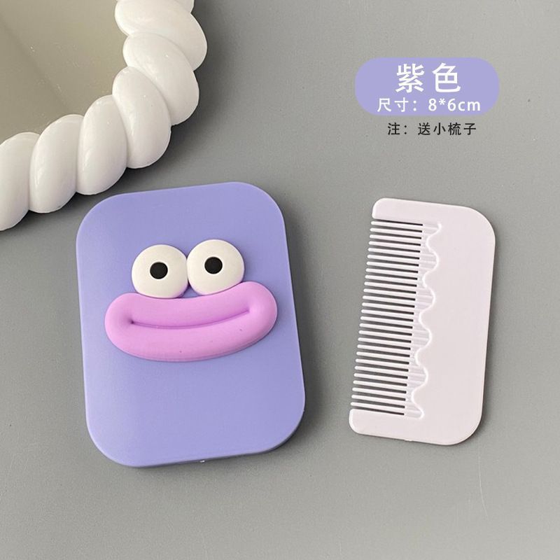 큰 입 보라색 [빗이 있는 한쪽]