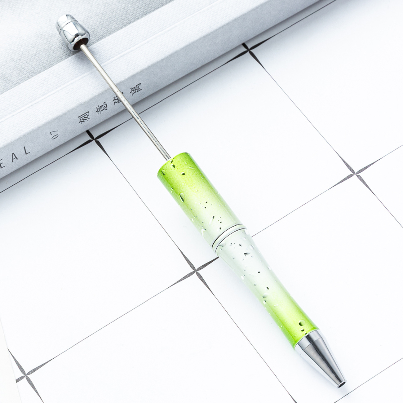 Diy Star Bead Pen creativo galvanizado UV Bead Pen estrella sequin gradiente Bead Pen al por mayor