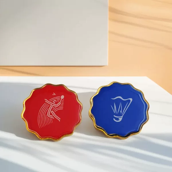 Manufacturer Customizes Football Association Edge-Picking Device, Metal Painted Rubber-Coated Rugby Edge-Picking Coin, Commemorative Coin, Fast Delivery