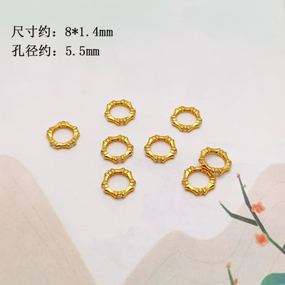 Walnut Beads Accessories for DIY Zərgərlik ara hissələri - 8mm-running-ring
