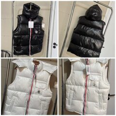 新しい秋冬の厚手の定番モデルのマヤカラーの綿服の男女の取り外し可能なカップルの保温の袖なしの立襟のベスト