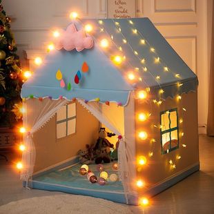 Tent Children's Indoor Girl Toy Children's Tent Small House Princess Castle Game House Birthday Gift for Women and Men