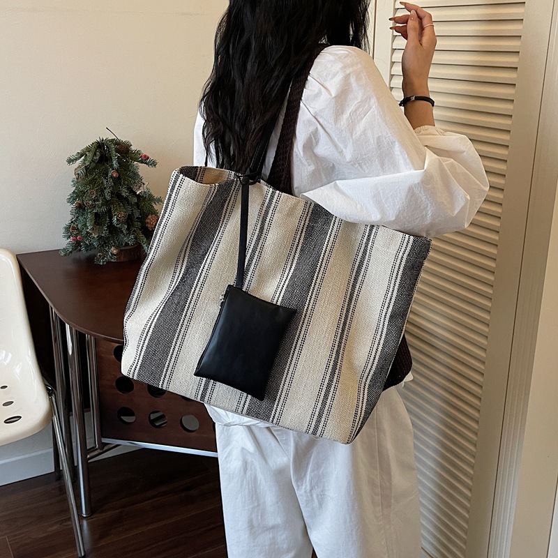 Bolso de mujer 2026 nuevo tela tela alta alta calidad gran capacidad simple ocio versátil bolso de hombro