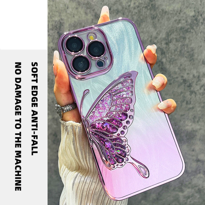 (Кросс‑граничная торговля), apple, iPhone17, совместим iPhone17 Pro, по‑настоящему чехол, нескользящий телефон
