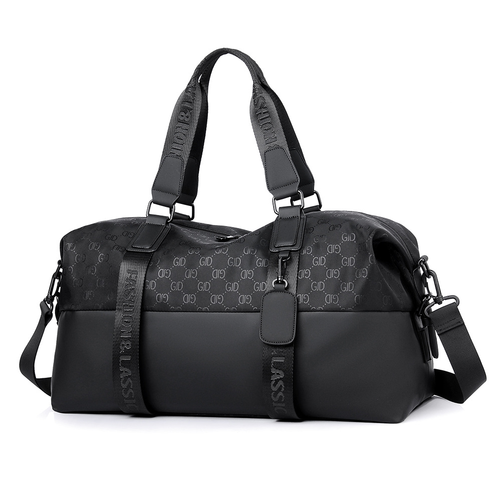 Bolsa de viaje de hombre, bolsa de equipaje a prueba de agua de gran capacidad, separación seca y húmeda, bolsa de ejercicios, bolsa de ocio al aire libre, mochila