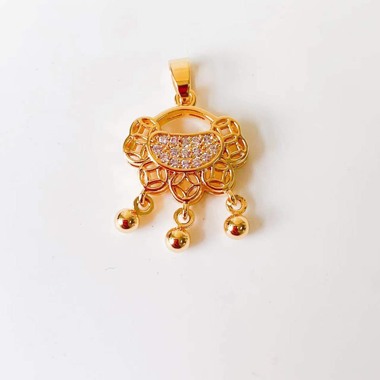 1 Piece Copper Artificial Pearls Cat's Eye Stone Zircon Geometric Charms Jewelry Accessories display picture 15