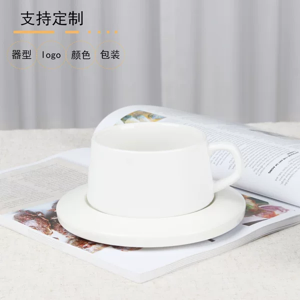Ceramic Coffee Cup and Saucer suit Office Home Restaurant Couples Mug Ceramic Coffee Cup and Saucer suit