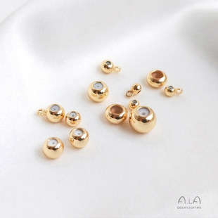 14K����ɫ�������z���{����朗l��λ�������P����diy�Ʒ���