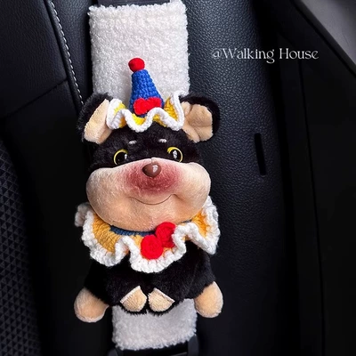 Shoulder Cover Cute Funny Bee: Seat belt shoulder pad