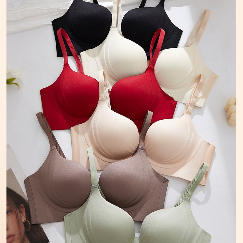 Small bust push-up butterfly bra for women, no underwire, anti-sagging, side breast support