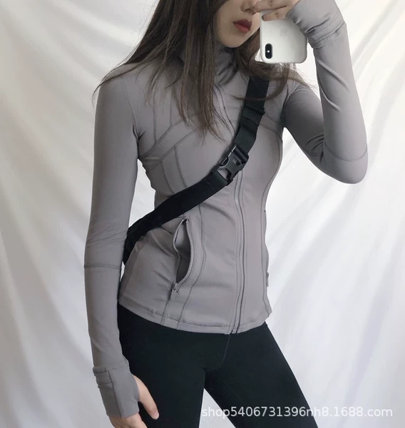 Light lotus gray jacket