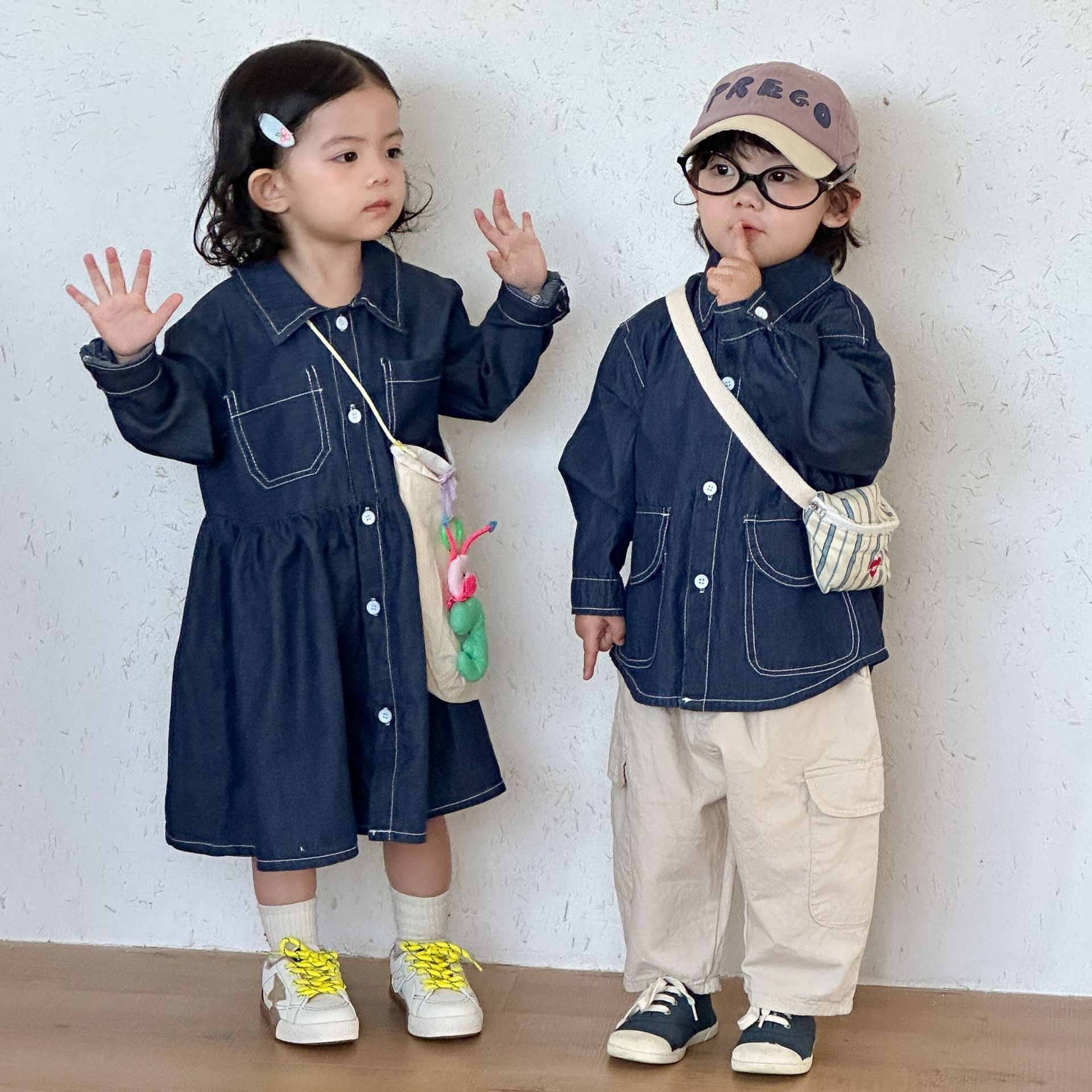 Denim dress