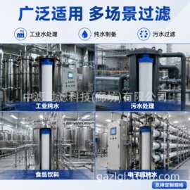 大通量四爪折叠滤芯 Φ100‑1000mm 电厂 RO 反渗透前置过滤滤芯