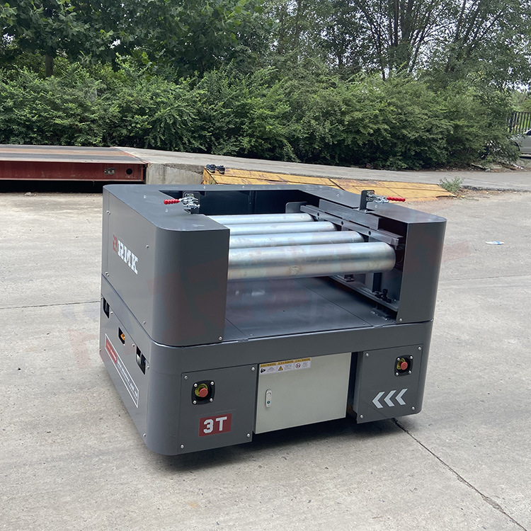 15吨万向无轨地平车 室内外搬运用电动搬运车 加装滚轮 自动取送