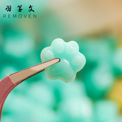 火漆印章盒裝五葉草蠟粒蠟條蠟棒櫻花貓爪流光炫彩蠟珠光莫蘭迪色