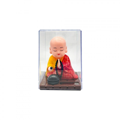 Nodding and Tapping on a | Car ornaments - small-the-little-monk-transparent-cover-model