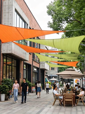 Outdoor Ceiling Decoration for Scenic Areas, Avtomobil yan çətirləri