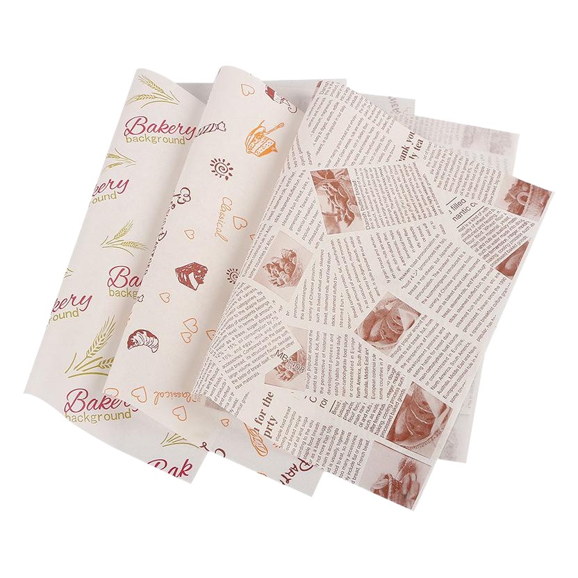 Rollo de pastel a prueba de aceite recubierto embalaje Placa de alimentos para hornear degradación de la estera