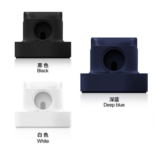 Factory new for iPhone iwatch1/2/3/4/5 Watch AirPods headset silicone Holder Factory new for iPhone iwatch1/2/3/4/5 Watch AirPods headset silicone Holder