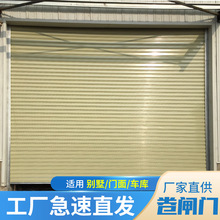 卷闸门不锈钢车库门别墅遥控车库卷帘卷闸防盗自动门商场电动门