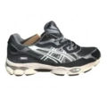Asics rich black and white