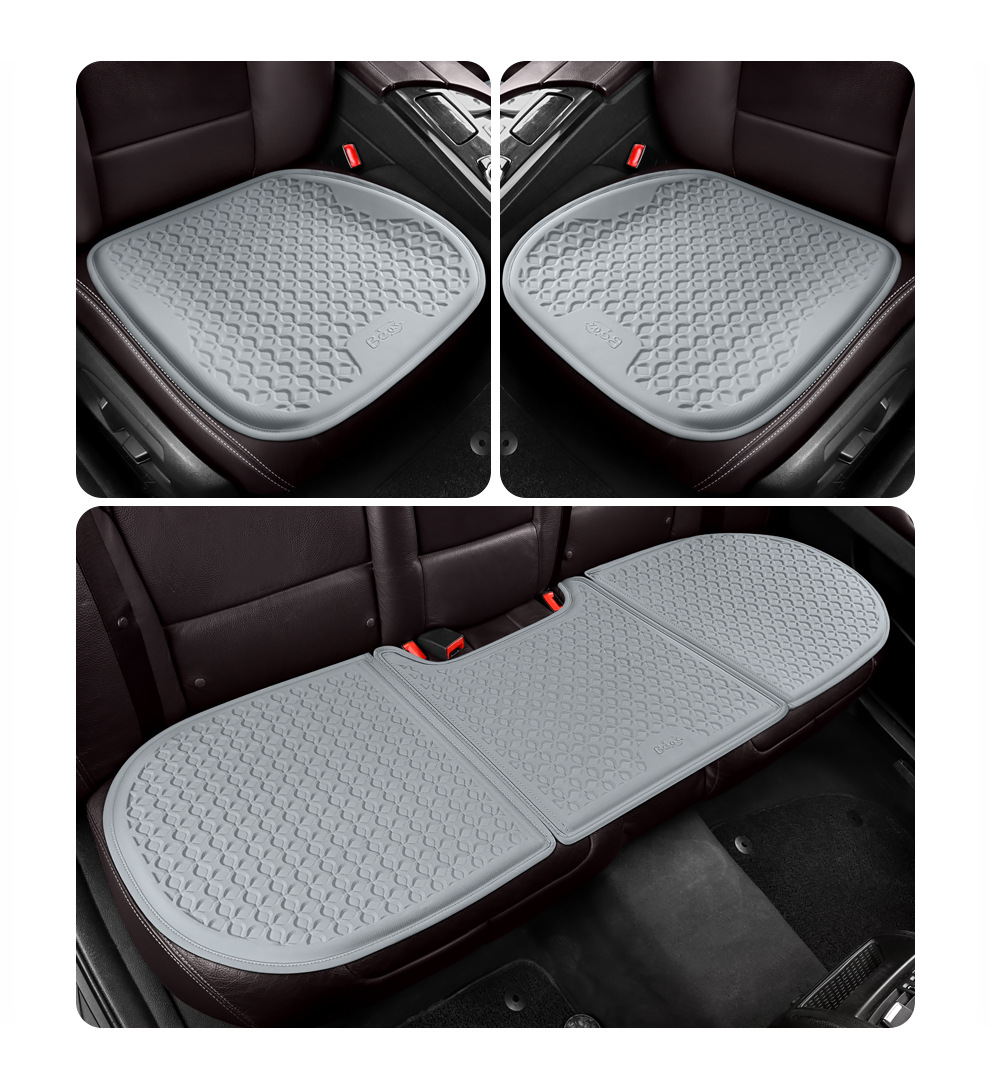 Car Cushion Summer Gel Cool Mat Single-piece Four Seasons Universal Ventilated Butt Pad Ice Silk Seat Cushion Seat Cushion Ice Cool