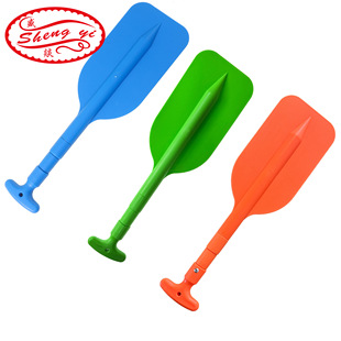 [Cross-border] Amazon Outdoor Aluminum Alloy T-handle Paddle Water Sports Retractable Portable Paddle