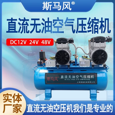 Smafeng Dc48V Dc Air Compressor 0.55Kw 1.1Kw 1.5Kw Oil-Free Dc Air Compressor (Hava kompressorları)