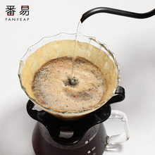 X70T滴漏式美式咖啡机手冲咖啡滤纸家用咖啡壶扇形锥形咖啡粉过滤